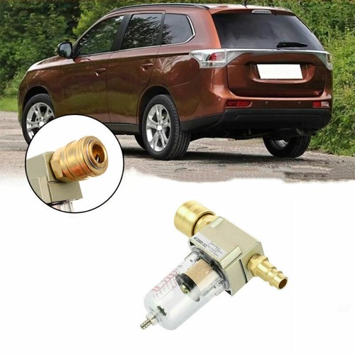 Wasserabscheider Druckluftfilter Ölabscheider INKLUSIVE 1/4" Schnellkupplung-Kit - Bild 12 von 12