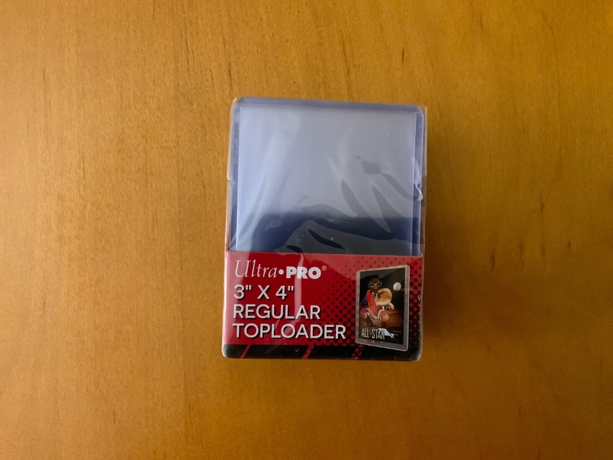 Ultra Pro Ticket Toploader 25er Pack - 8,9 X 18,1 Cm, Aus Schlagfestem Hart-PVC Für Sammlerstücke