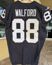 🏈Clyde Walford GAME WORN🦾11/19/17 PHOTO MATCHED📸Las Vegas Raiders🏴NFL Jersey