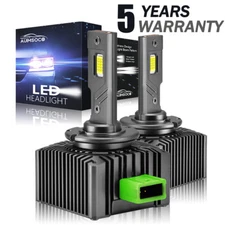 2x D3S D3R D3C 10000K White LED Headlight Bulbs High Low Beam Bulbs Error Free