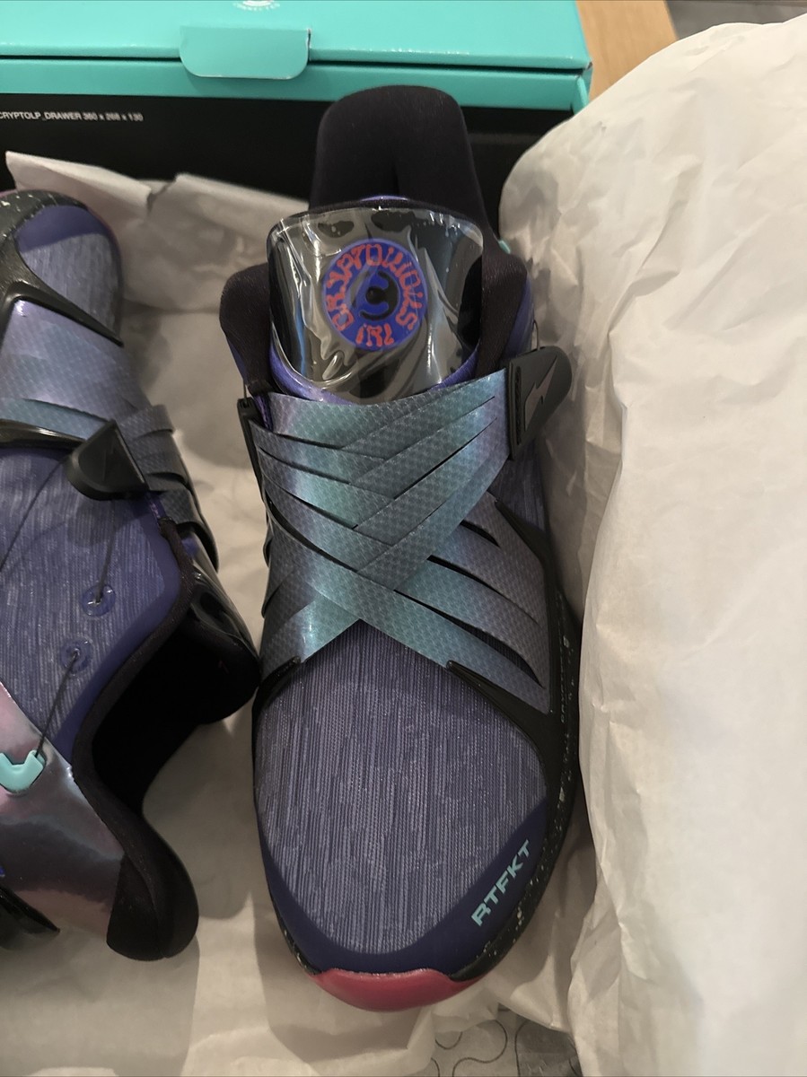 Size 9 - Nike RTFKT Cryptokicks iRL Low Space Matter - Brand  display picture 1