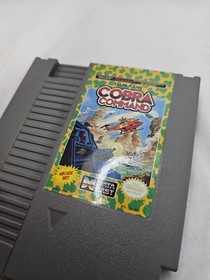 Cobra Command NES Complete Original Box & Manual Authentic Tested 