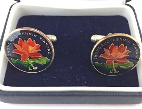 Benson - Clegg London Mens Zhongguo Renmin Yinhang Coin Cufflinks 18890₽