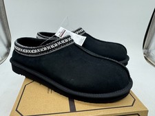 Kirkland Signature Slip On Unisex Black Shearling Slipper Comfort 7 Men/8 Women