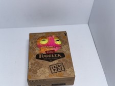 Zuru Fuggler Vacay Vibes Mr Buttons Pink Tie Dye Plush Toy New In Box