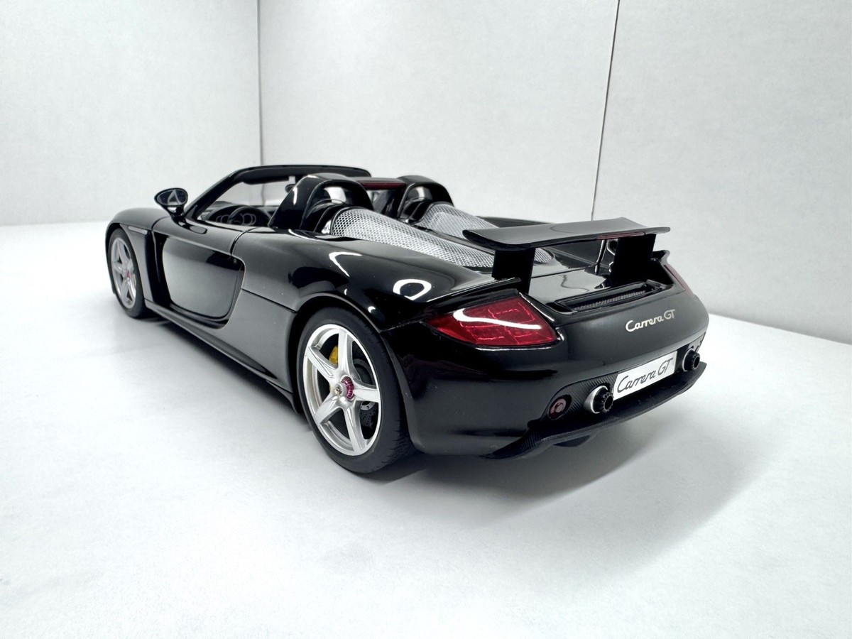 1/18 AUTOart Porsche Carrera GT Black Model Car 78047 for sale