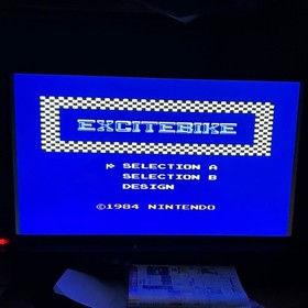 NES EXCITEBIKE Nordamerikanische Version von Excite Bike
