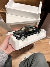 1:18 Scale Norev 1993 Mercedes-Benz C-Class C36 AMG Black Diecast Model Car