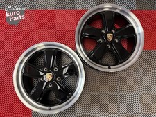 Pair OEM 19" Porsche 997 911 Sport Classic Front Wheels Rims Fuchs 99736215756