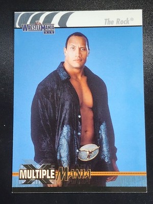 2003 Fleer Wrestlemania XIX The Rock #79