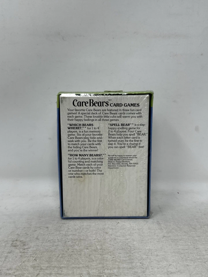 Vintage Care Bears Card Game by Parker Brothers - 1983 Ed - Complete!  Ages 4+ - Image 2 of 4