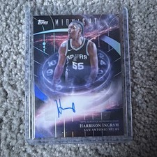 2025-26 Topps Midnight -Stroke of Midnight Autographs Harrison Ingram #SM-HI AU 