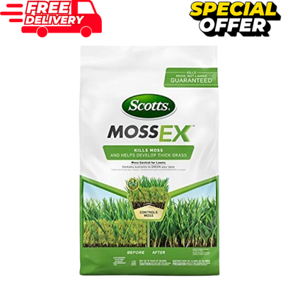 #ad Scotts Moss EX Ready to Use Control Moss Control For Lawns 5M 18.37lb bag $30.12