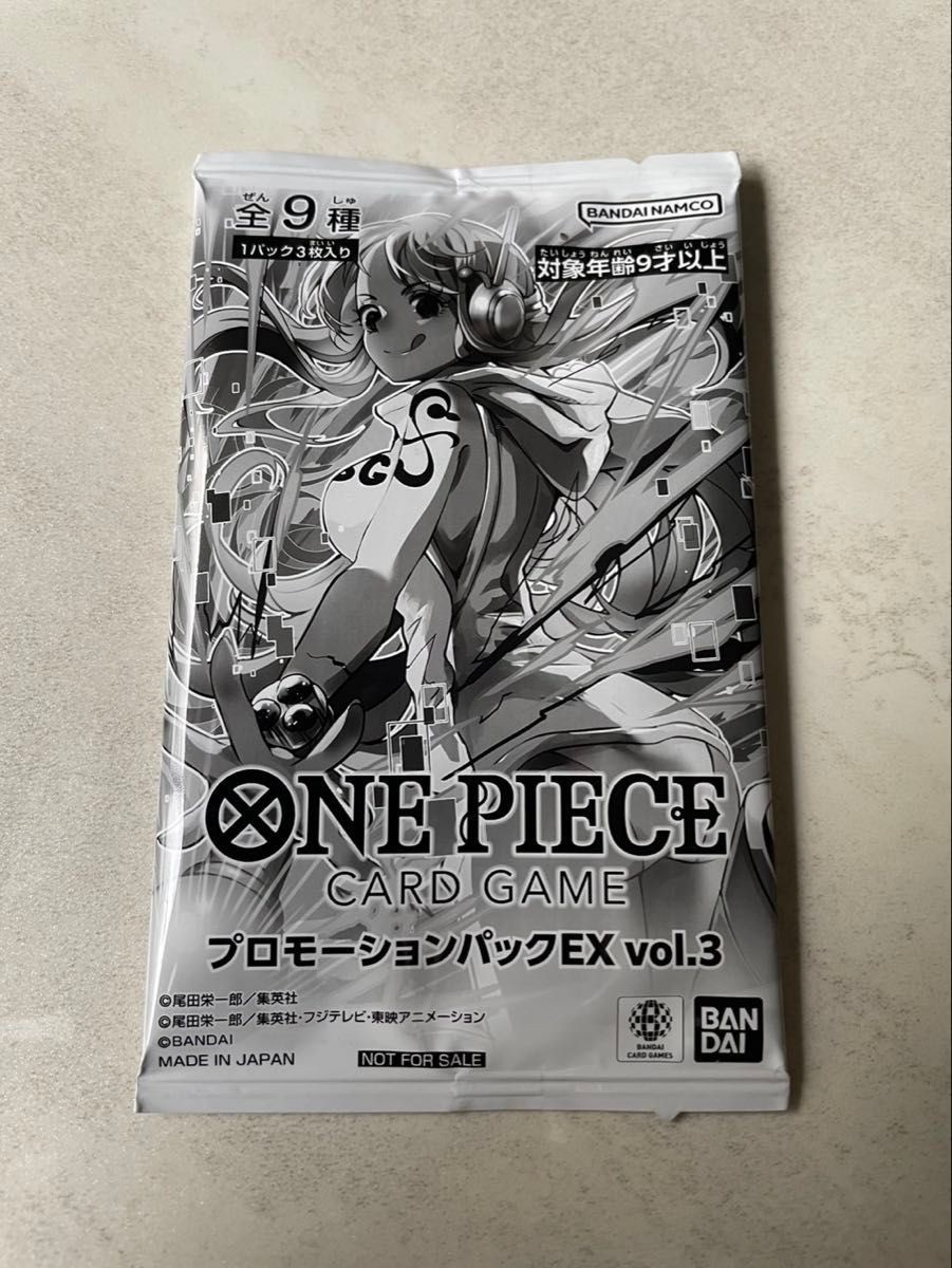 ONE PIECE Card GAME PROMOTION PACK EX VOL. 3 PROMO Pack Unopened JAPANESE New