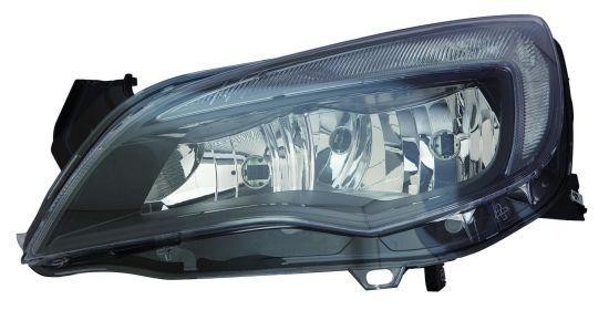 ABAKUS Right Main Headlight 442-1161RMLDEM2 For Opel With LED DRL, H7, LWR