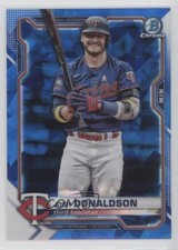 2021 Bowman Chrome Sapphire Edition Josh Donaldson #51 0s2w