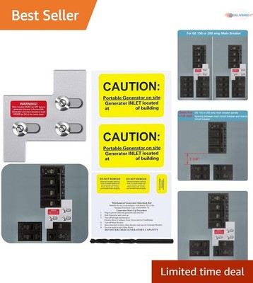 Complete Generator Interlock Kit for GE Panels - Safe Power Transfer Solution