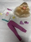 Mattel Vintage Barbie 1994 Babysitter Skipper HEAD & Outfit Only