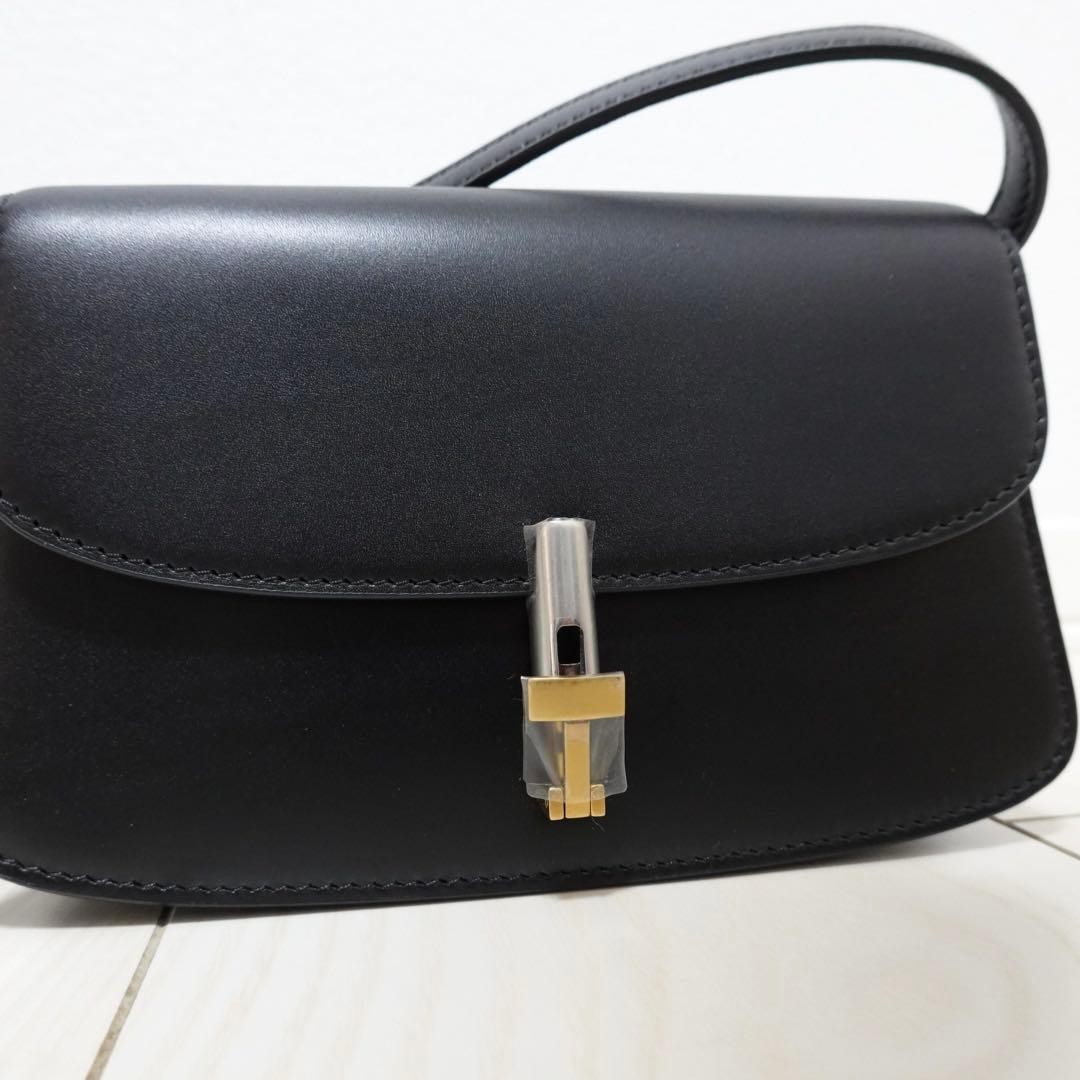 The Row East West Sofia Mini Shoulder Bag Black image 5