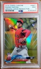 2018 Topps Chrome Update SHOHEI OHTANI RC /50 Gold Refractor HMT1 PSA 9 Rookie
