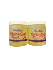 Queen Helene Styling Gel Superhold Alcohol-Free Yellow 16 oz Each (2 New)