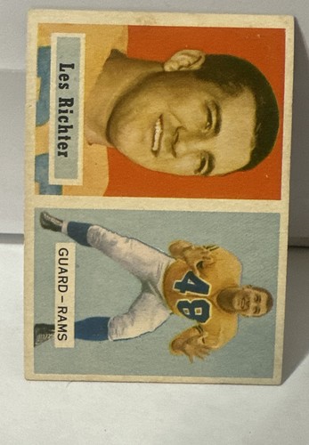 Les Richter #10 1957 Topps card