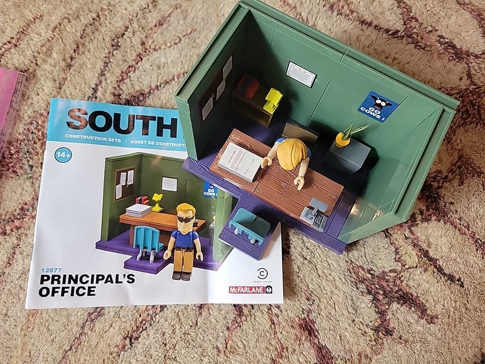South Park PC Principal & Office 101 PC Juego de Construcción McFarlane Foto 2 de 2