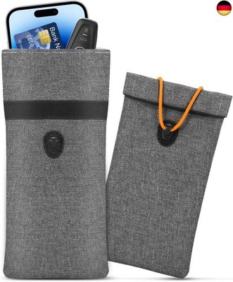 Signal Blocker Tasche, 18 x 9,5 cm Oxford-Stoff RFID Strahlenschutz-Tasche,
