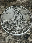 Vintage 1984 Engelhard 1 Troy oz Silver Round Coin The American Prospector