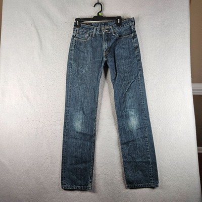 LEVIS 514 Jeans Mens 33x31Tag 30x32 Blue Dark Wash Denim Pants Casual Basic