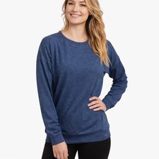 Tuff Athletics Tencel Sweatshirt Women S Blue NWT Large