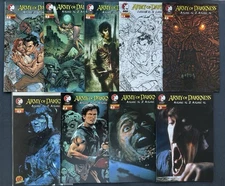 Army of Darkness Ashes 2 Ashes #1-4 Complete Set 2004 VF - NM with Variants