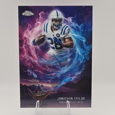 🔥2025 Topps Chrome Game Genies Jonathan Taylor GG-24 Insert Indianapolis Colts