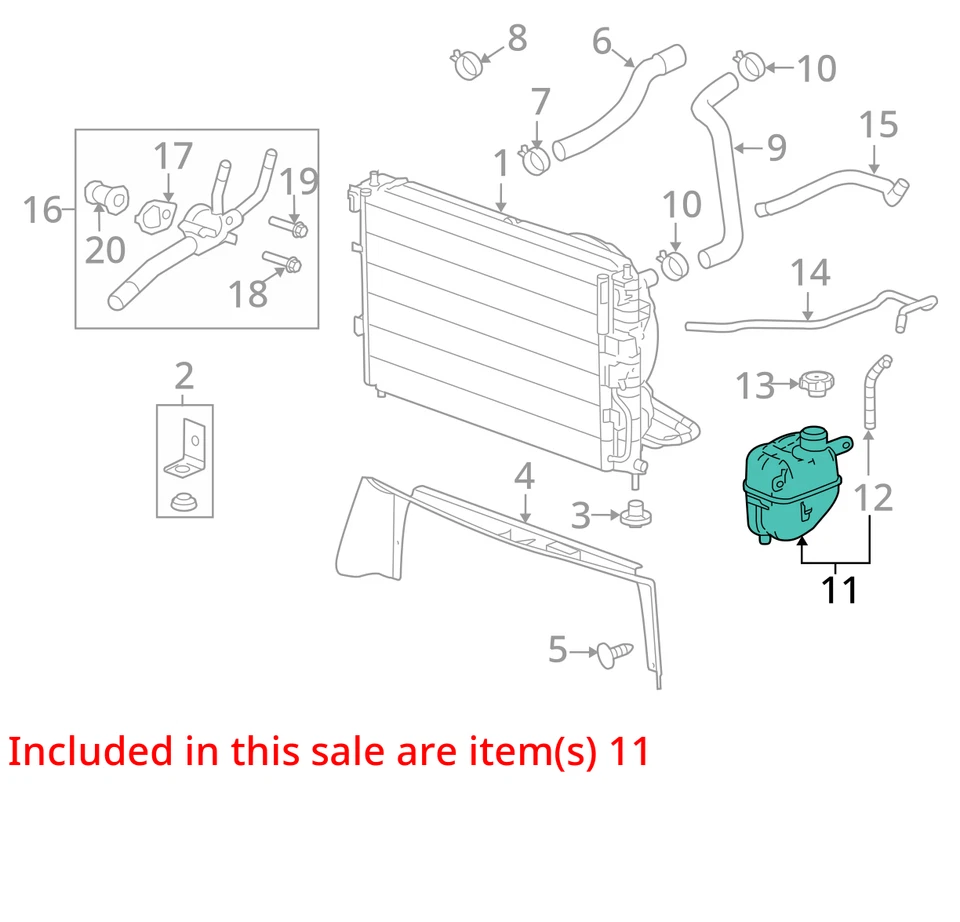 2007-2009 Chevrolet Equinox Windshield Washer Fluid Reservoir Bottle Oem MMCM6 - Image 3 of 4