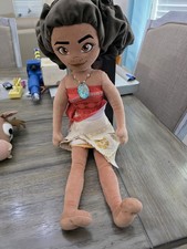 Moana Plush Doll 19" Disney Store Authentic Original Princess Plush Stuffed Toy