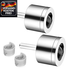 Kupferrohr Reiniger Set f&uuml;r Akkuschrauber 15/22 mm &ndash; Profi Reinigungsb&uuml;rsten