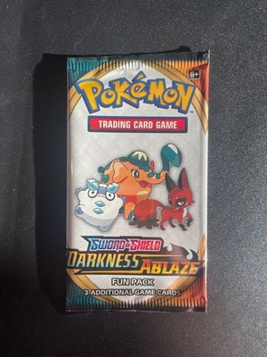 Pokemon Darkness Ablaze - Fun Pack - 3 Cards - Factory Sealed