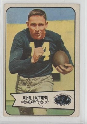 1954 Bowman Johnny Lattner John Lattner #128 14rq