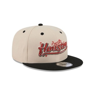 New Era 9Fifty Adjustable Snapback Houston Astros Team Art Grey Under Visor- NWT