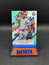 2025 Topps Pristine - Francisco Alvarez #196 Aqua Refractor /199