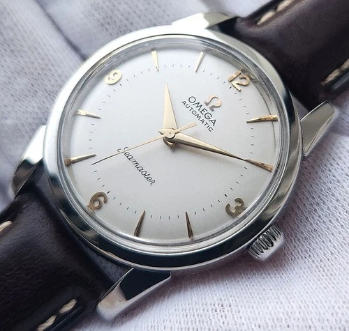 OMEGA SEAMASTER AUTOMATIC CAL501 IVORY DIAL MEN'S WATCH