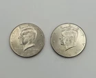 2009 P & D Kennedy Half Dollar Set-Actual Coins-AVE CIRCULATED **FREE SHIPPING**