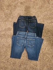 NEW Sonoma Jeans Lot Boys Size 10 Bootcut Skinny 26x23 NWOT Dark Wash School