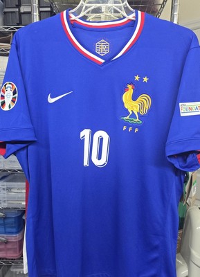 2024/25 Nike France #10 MBAPPE Men's Stadium Home Jersey FJ1259