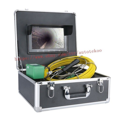 Videocamera ispezione fognature tubi industriali 50M 10inch WiFi 17mm IP68 con APP - Foto 3 di 10