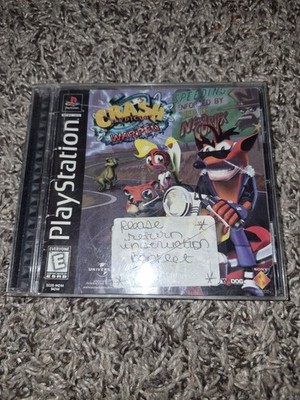 Crash Bandicoot: Warped Sony PlayStation CIB black label