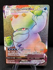 Galarian Darmanitan VMAX 187 Holo Rainbow Rare 185 Vivid Voltage Pokemon 2020 on eBay