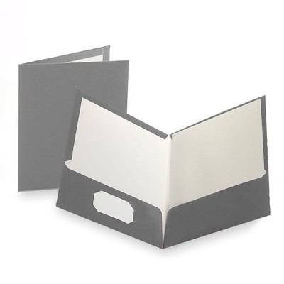 Esselte Showfolio High Gloss Laminated Portfolio - Letter - 8.50'' X 11'' - 100