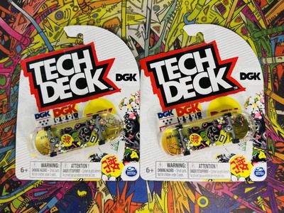 Spin Master Tech Deck DGK Gold Lucky Black Cat New NIB Lot of 2