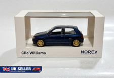 Norev 1/43 Scale Diecast 517522 - Clio Williams 1993 - Met. Blue Collectors Gift